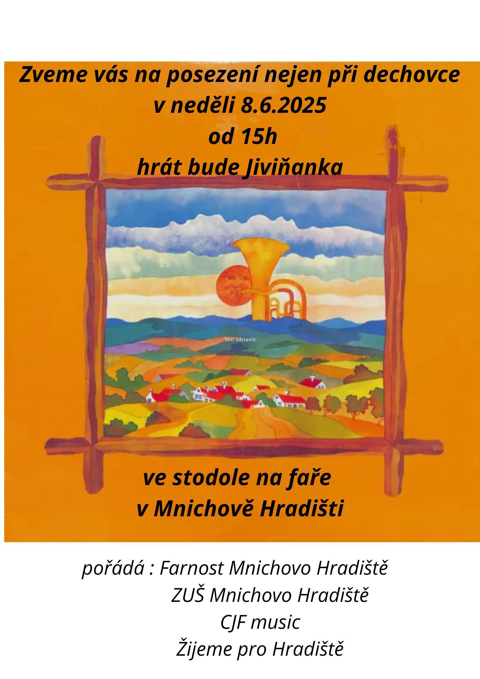 Posezení při dechovce