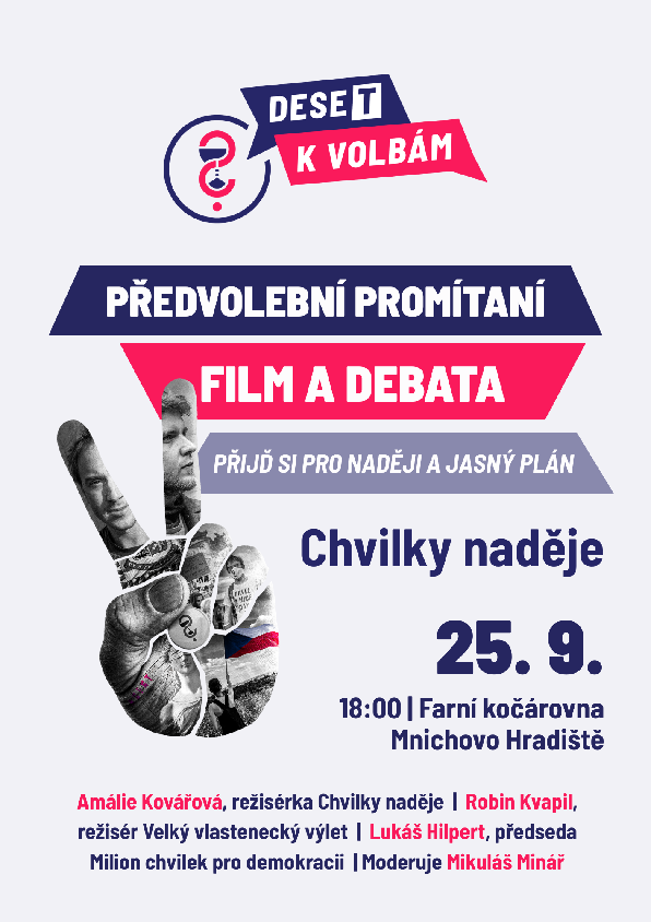 Předvolební promítání